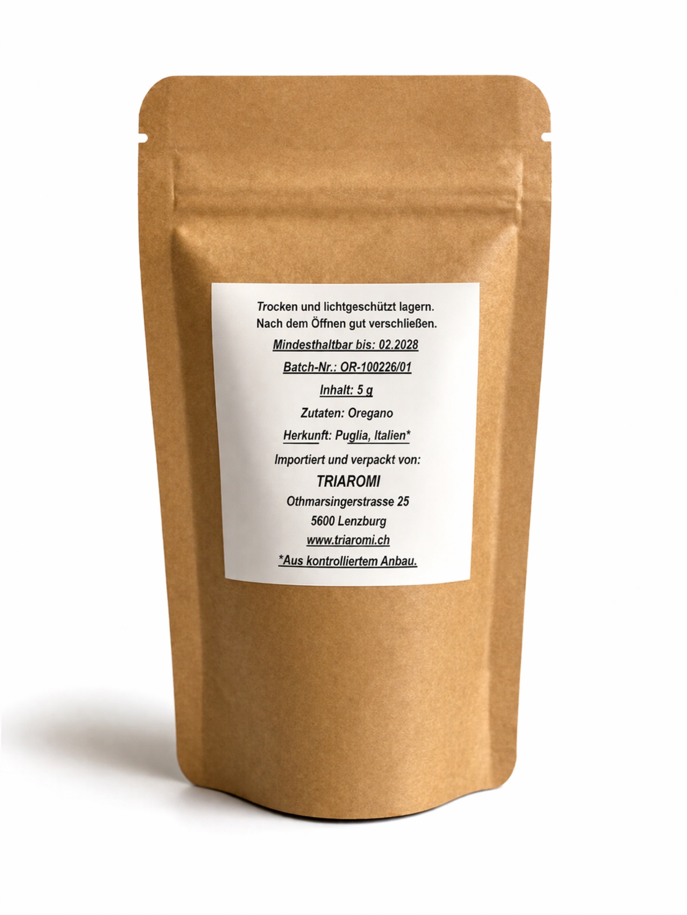 Oregano Blätter Selezione Mediterranea 5g