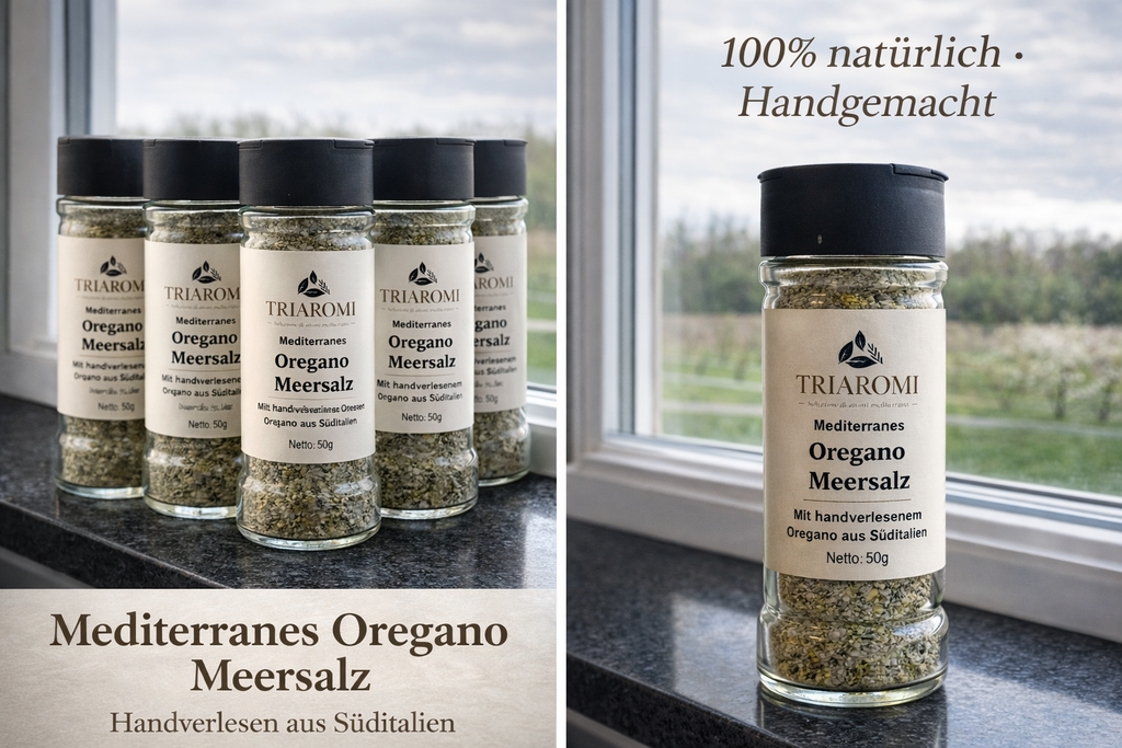 Mediterranes Oregano Meersalz