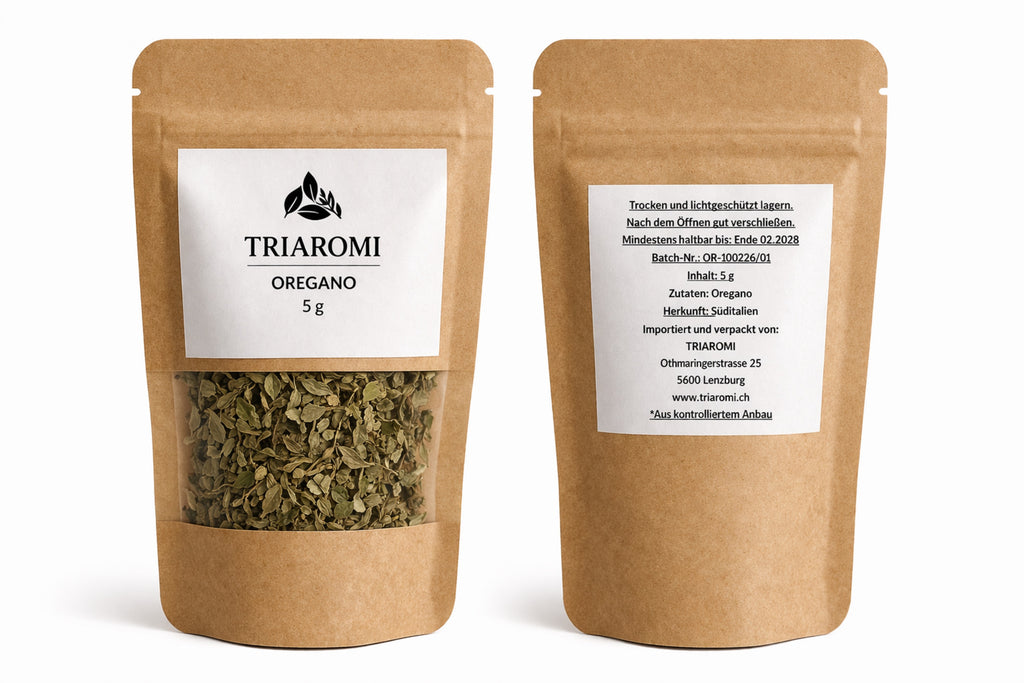 Triaromi - Oregano Genuss-Set [3er Premium Bundle]
